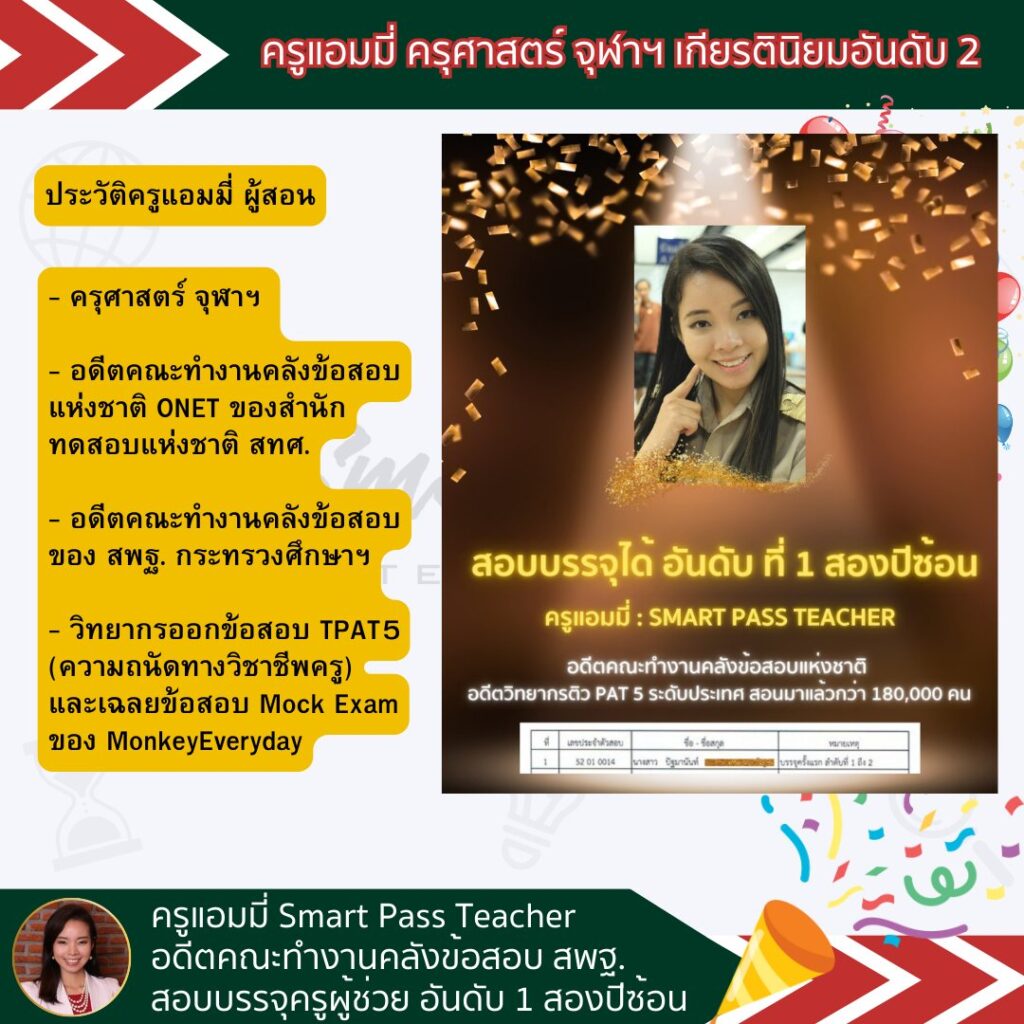 รีวิวครูแอมมี่