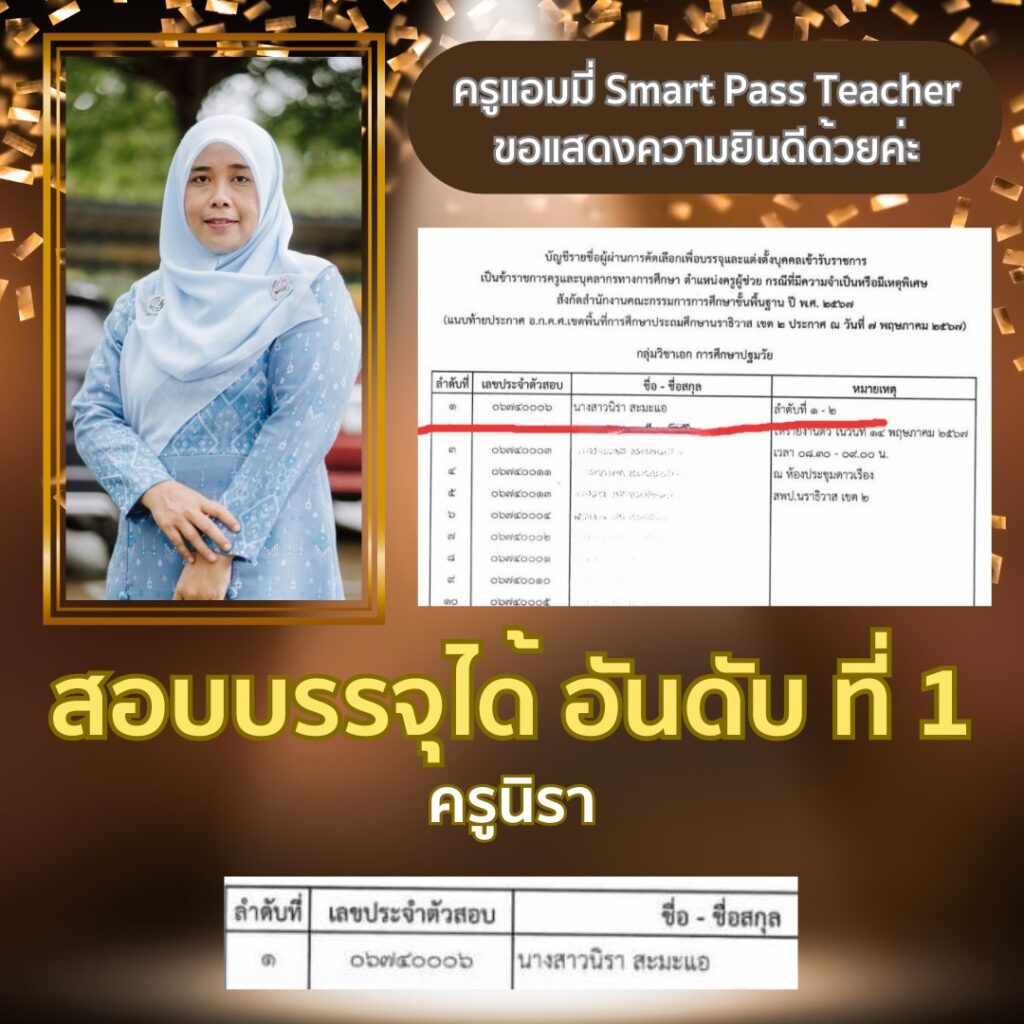 รีวิวครูแอมมี่